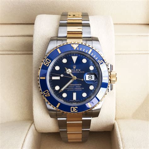 rolex submariner 116613 blue|Rolex Submariner 116613lb review.